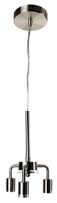 Shade Suspension 3 Light Brushed Chrome Shade Suspension 3 Light Brushed Chrome